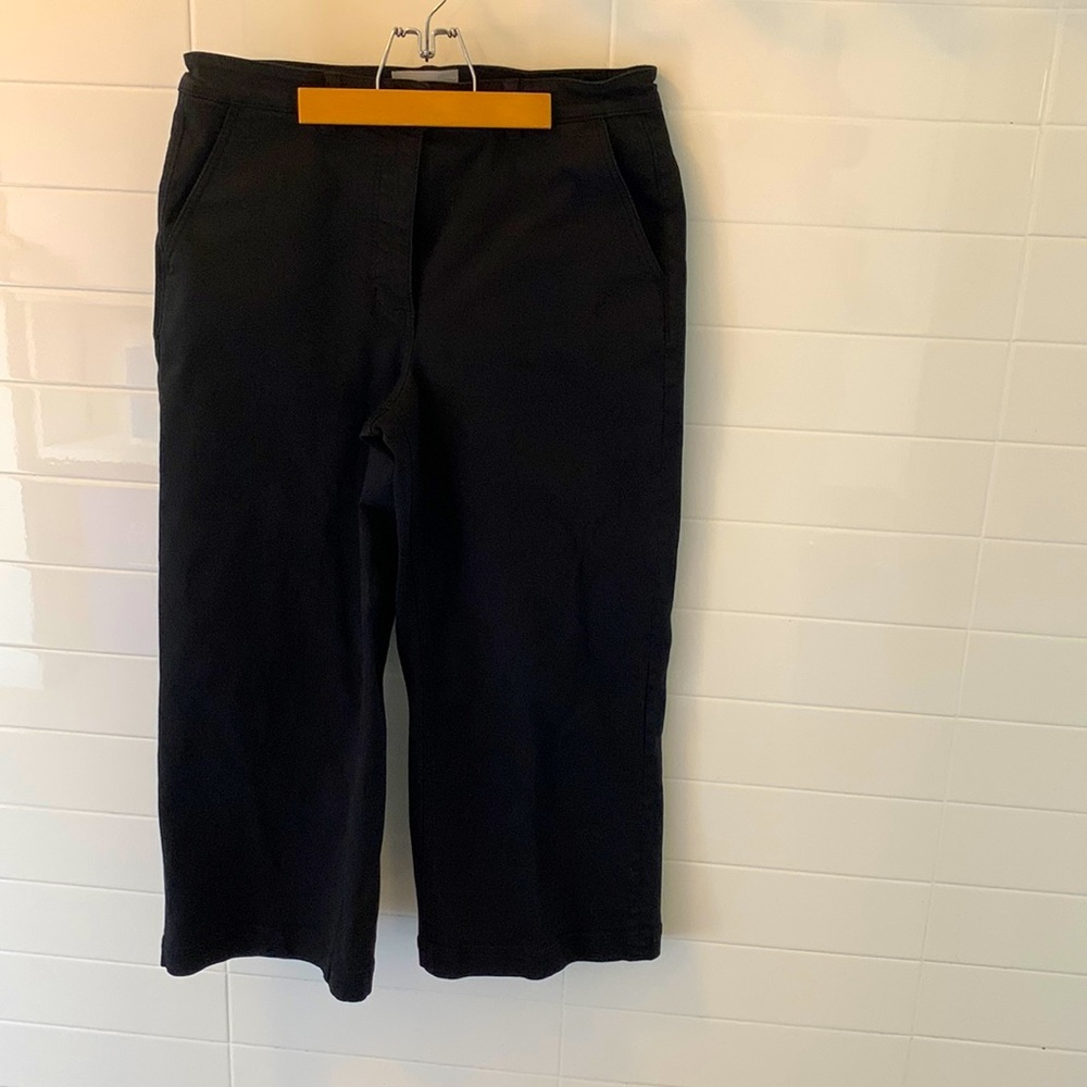 Black Everlane Wide-leg Pants